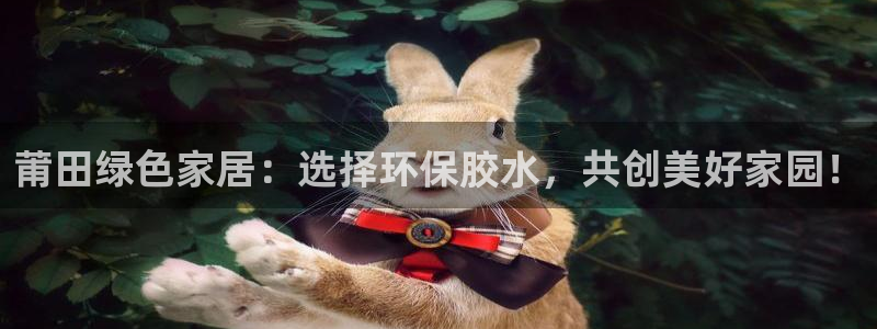 沐鸣2平台代理注册多少钱：莆田绿色家居：选择环保胶水，共创美