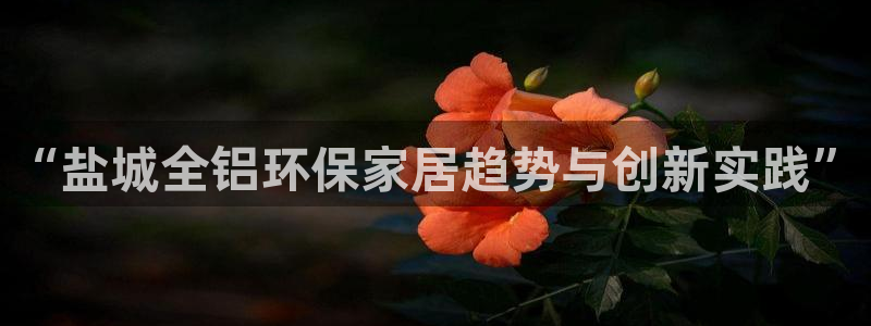 沐鸣2主管qq：“盐城全铝环保家居趋势与创新实践”